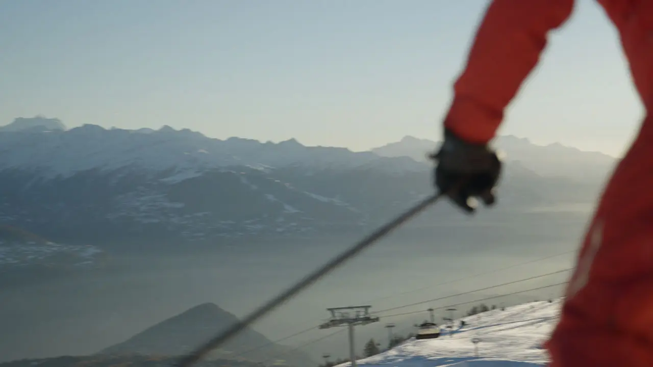 Skifahren im Wallis